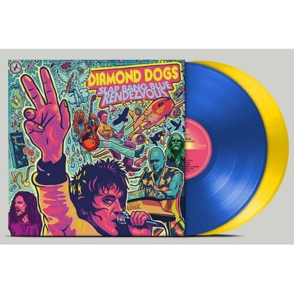 Slap Bang Blue Rendezvous - Blue Yellow